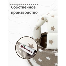Шлем для защиты головы "Brown Stars / White Stars" 